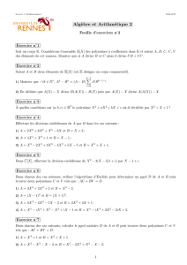 Algèbre et Arithmétique 2