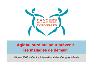 6 M GONZALEZ Dépistage du Cancers de la vessie