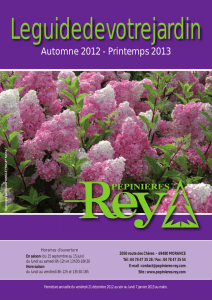 Automne 2012 - Printemps 2013