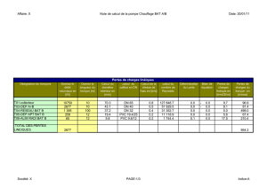 Affaire: X Note de calcul de la pompe Chauffage BAT A/B Date: 20