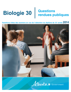 Biologie 30 - Alberta Education