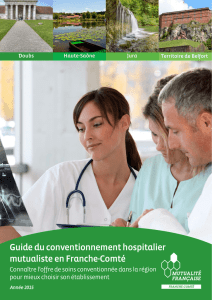 Guide du conventionnement hospitalier mutualiste en Franche