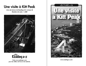 Une visite à Kitt Peak