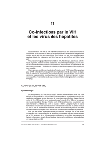 11 Co-infections par le VIH et les virus des hépatites - TRT-5
