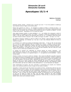 Apocalypse 15/1-4