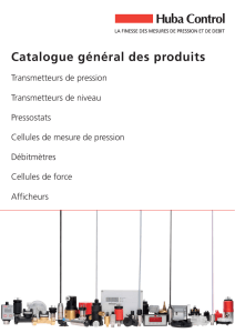 Catalogue général des produits