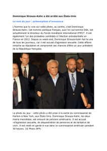 Dominique Strauss-Kahn a été arrêté aux États-Unis