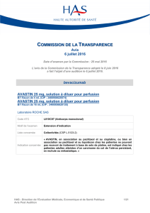 Avis de la Commission de la Transparence du 06-07-2016