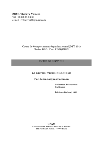 Chaire DSO: Yvon PESQUEUX