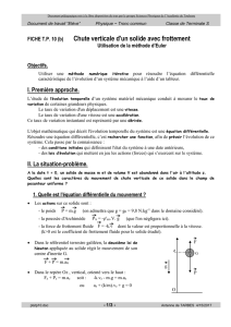 Annexe 3 : Méthode d`Euler avec une calculatrice (CASIO Graph 65)