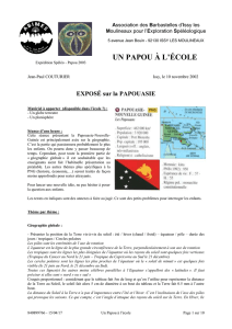 Format Doc - Un Papou à l`école