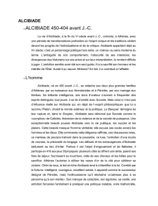 ALCIBIADE ALCIBIADE 450-404 avant J.
