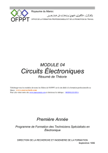Circuits Électroniques