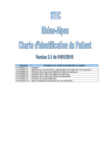 STIC – Charte d`identification v2-1-01