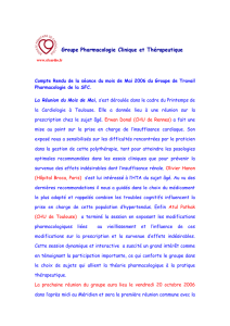 Mars 2006 - Société Française de Cardiologie