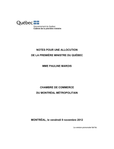 Télécharger le PDF - Chambre de commerce du Montréal
