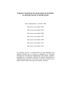 Chirurgie buccale et maxillo