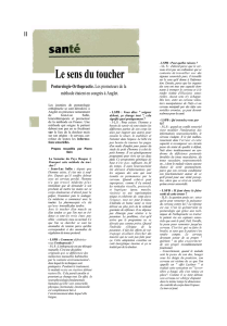 La semaine - L`association posturologie et orthopractie