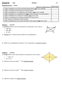 Evaluation 13 - MathsObjectifBrevet