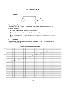 Le condesateur - La physique appliquée en STI