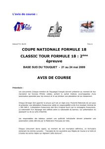 national f 18 - Club de Voile du Touquet