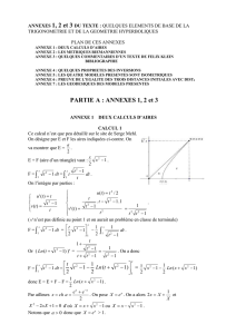 a ) On considère une courbe plane C paramétrée par M