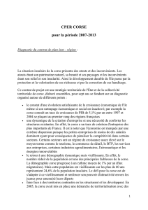 CPER CORSE - CRDT - Centre de Recherche sur la