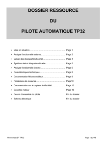 TP1 - Analyse Fonctionnelle et Schématisation du Pilote TP32