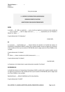 Œuvre préexistante