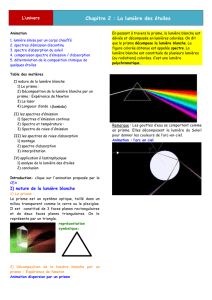 La lumière des étoiles