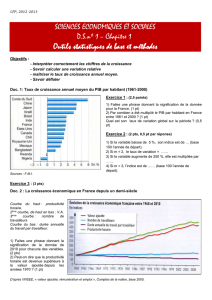 sciences economiques et sociales