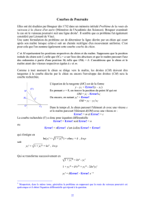 Courbe de Poursuite