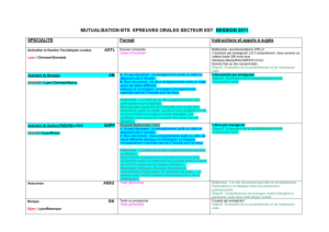 mutualisation bts epreuves orales secteur est