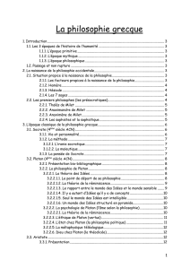 3. L`époque classique de la philosophie grecque