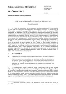 WT/CTE/M/47 - WTO Documents Online