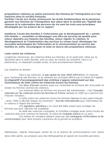 Lutte contre les violences