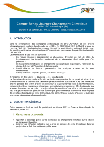 3. Compte rendu de la journée - Plate forme globale d`administration