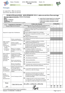 TP E32 de mise en service document élève