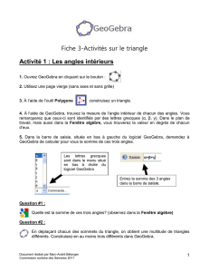 GéoGebra - RECIT des Samares - Commission scolaire des Samares