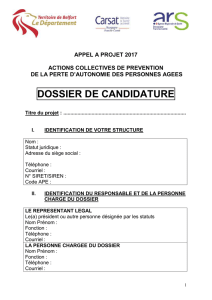 dossier de candidature - Département du Territoire de Belfort