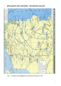 2 la guerre des tranchées : documents-sources - Europe 14-18