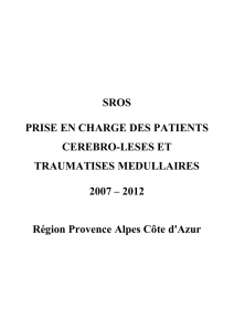 Shéma régional 2007-2012 PRISE EN
