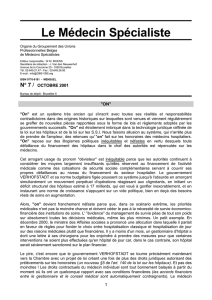 intervention personnelle du patient en cas d - GBS-VBS