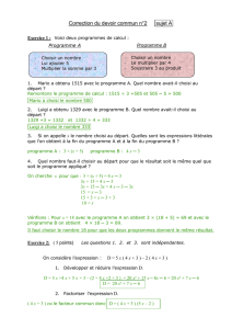 Modèle mathématique.