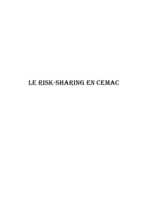 Niveau de risk-sharing en CEMAC