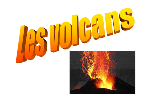 Les volcans - Créer son blog