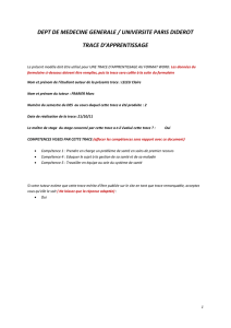 dept de medecine generale / universite paris diderot