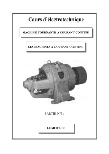 13. Etude de la machine CC indépendante et shunt