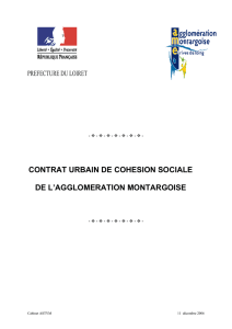 3. Les orientations prioritaires DU CONTRAT URBAIN DE - I