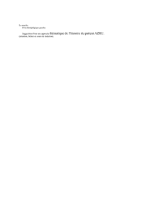 AZRU Résumé semaines hémicorps gauche
